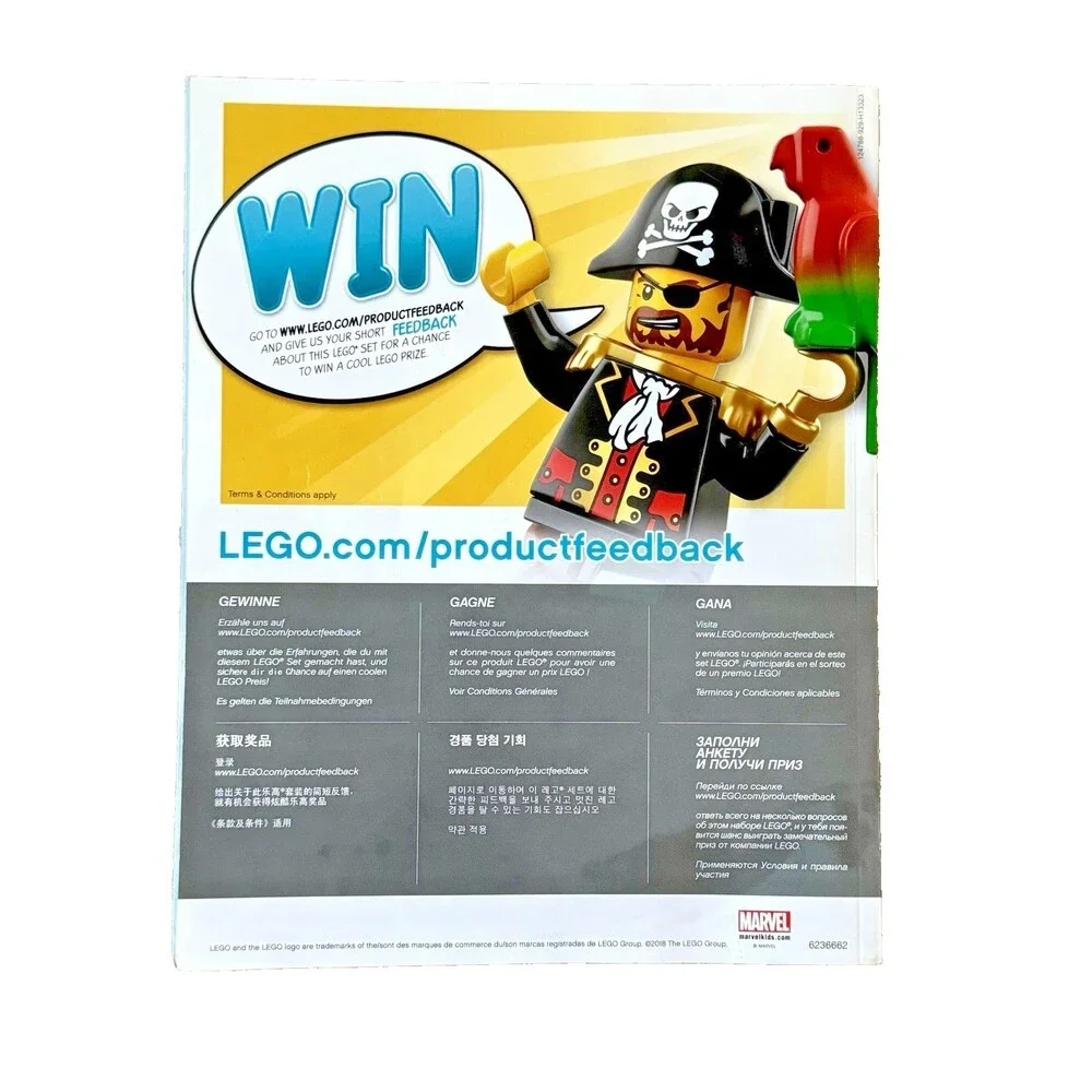 INSTRUCTION MANUAL ONLY Lego 76108 Marvel Super Heroes Avengers Booklet Only